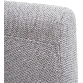 Mendler 4er-Set Esszimmerstuhl Stuhl Küchenstuhl Littau ~ Textil, creme-beige, helle Beine