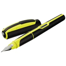 Pelikan Style P57 Patronenfüller neongelb/schwarz M (mittel), 1 St.