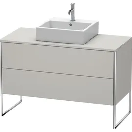 Duravit Waschtischunterschrank 2 Auszüge 120 x 77,8 x 54,8 cm Betongrau Matt