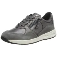 GEOX D BULMYA B Sneaker, DK Stone, 36