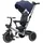 Chicco Chicco, 4in1 Trike, Metallrahmen, Eva-Gummiräder, 4-Punkt-Gurtsystem, Teleskopgriff und Abnehmbares Verdeck, Kinderwagen mit Wendesitz, Körbchen, von 6 Monaten bis 5 Jahren