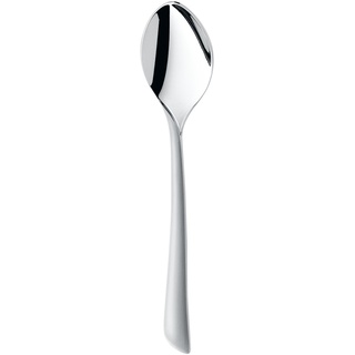 WMF Virginia Kaffeelöffel Teelöffel 13,2 cm, Cromargan Protect teilmattiert,