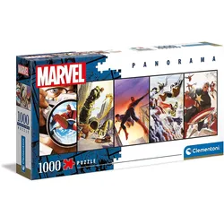 Clementoni 39611 - Panorama Puzzle - Marvel (1000 Teile)