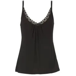 Trofe Core Solids Camisole Schwarz Viskose Medium Damen