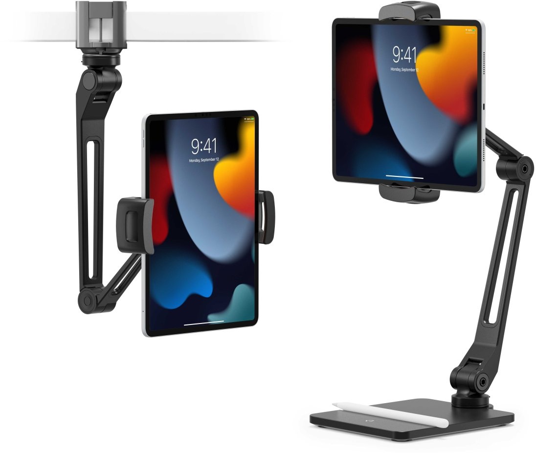 Twelve South HoverBar Duo flexible Halterung für Smartphone & Tablet Schwarz Smartphone + Tablet