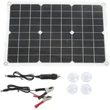 20-w-5-v-monokristallines Solarkit, Hohe Effizienz, Zwei Usb-anschlüsse Für Wandern Und Camping – Tragbares Solarpanel Zum Selbstbauen