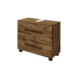 Held Waschbeckenunterschrank Luzern 1 Schublade 70 x 54 x 35 cm Braun