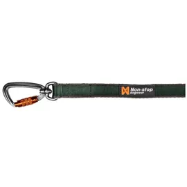 Non-Stop Dogwear Move Leash 1.5m Breite 15mm |15815| komfortable Hundeleine, Farbe:Grün