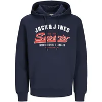 JACK & JONES Kapuzenpullover Logo Kapuzenpullover