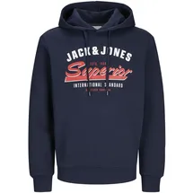 JACK & JONES Kapuzenpullover Logo Kapuzenpullover