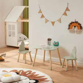 [en.casa] Kinderstuhl + Kindertisch, Epim (Kinderstuhl, Kindertisch)