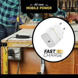 Otterbox EU Wall Charger 20W USB Ladegerät 20W 1x USB-C® Weiß Innenbereich