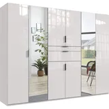 WIMEX »Moldau. Kleiderschrank mit Spiegel Schlafzimmerschrank Bestseller", weiß