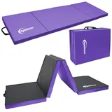 Eyepower 180x60 Klappbare Gymnastikmatte - 5cm dicke Turnmatte Kinder - Weichbodenmatte