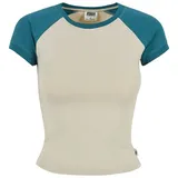 URBAN CLASSICS T-Shirt in softseagrass/watergreen -