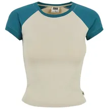 URBAN CLASSICS T-Shirt in softseagrass/watergreen -