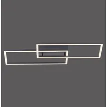 just light. LED-Deckenleuchte Iven 60,5 cm x 32 cm Schwarz