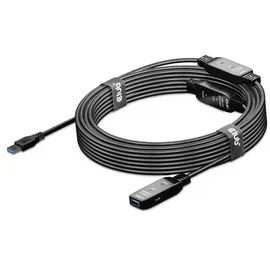 Club 3D USB 3.2 Gen1 aktives Kabel 15m St./B. 28AWG schwarz