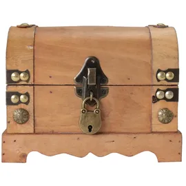 HMF 6414-50 Spardose aus Holz Schloss 18 x 12 x 14 cm Klein Namibia