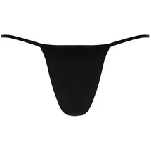 HOM Plumes String unifarben schwarz L