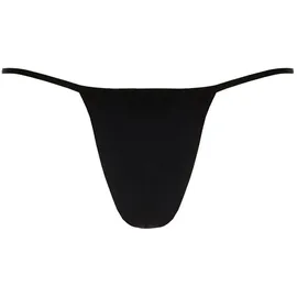 HOM Plumes String unifarben schwarz L