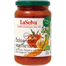 LaSelva Sauce Vegetarische Bolognese mit Seitan 350 g