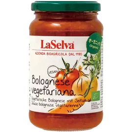 LaSelva Sauce Vegetarische Bolognese mit Seitan 350 g
