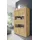 Home Affaire Vitrine Basic 102 x 43 x 162 cm Braun/Beige
