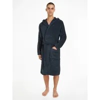 Tommy Hilfiger HOODED BATHROBE Bademäntel Herren, Blau (Navy Blazer), XL