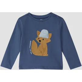s.Oliver Langarmshirt mit Flockprint und Applikation - 74