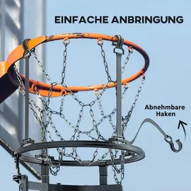 sportnow Basketball-Rücklaufaufsatz Schwarz