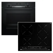 Bosch Herdset Bosch Backofen + TEKA Induktionskochfeld Multislider