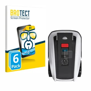 6x Display Schutz Folie für Ecovacs Goat O800 RTK Zubehör Transparent