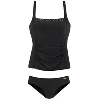 LASCANA Tankini Damen Schwarz 42 Cup D