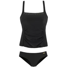 LASCANA Tankini Damen Schwarz 42 Cup D