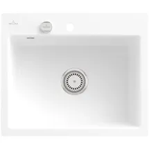 Villeroy & Boch Subway 60 S flat stone white + Excenterbetätigung