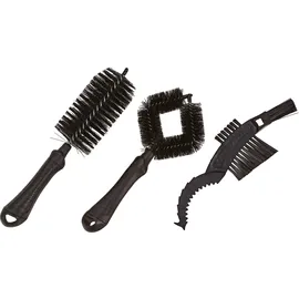 Prophete Reinigungsbürsten-Set 3-tlg schwarz