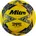 Futsal-Ball Hallenfußball mit geringer Sprungkraft Fluoreszierendes Gelb/Schwarz/Circular-Grau 3