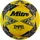 mitre Impel Futsal-Ball | Hallenfußball | Fußball mit geringer Sprungkraft Fußball, Fluoreszierendes Gelb/Schwarz/Circular-Grau, 3