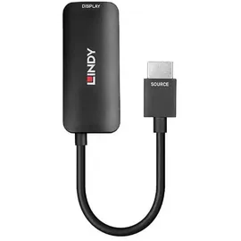 Lindy HDMI 4K60 auf DisplayPort 1.2 Konverter 15,7 cm Schwarz