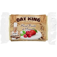OatKing Oat King Haferriegel, 10 x 95 g Riegel, Red Fruits & Yogurt