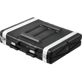 Vevor 2U-Rack-Gehäuse, 488,95 mm Tiefe, Server-Rack-Schrank mit ABS-Konstruktionsgriff, Butterfly-Drehverschlüssen, abnehmbaren Vorder- & Rückwänden, für Verstärker, Mischpulte, Mikrofon-Empfänger