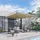 Outsunny Ersatzdach 350 x 2,6 x 0,6 m Beige