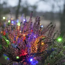 STAR LED-Lichterkette wetterfest 9 m Mehrfarbig