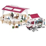 Schleich 72121 Spielset - Tierarzteinsatz in der Reitschule (Horse Club)