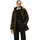Tommy Hilfiger Slim Fit Daunenmantel mit abnehmbarem Kunstpelzbesatz, Mittelbraun, M
