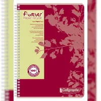 Calligraphe 5x Spiralheft Forever A4 90 Blatt liniert Calligraphe