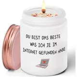 luxuskollektion Duftkerze Lavendel 255 g weiß