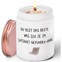 luxuskollektion Duftkerze Lavendel 255 g weiß