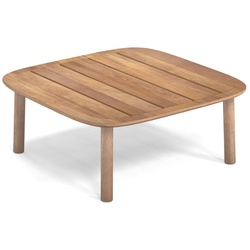 Emu - Twins Garten-Beistelltisch niedrig, Teak, 85 x 85 cm